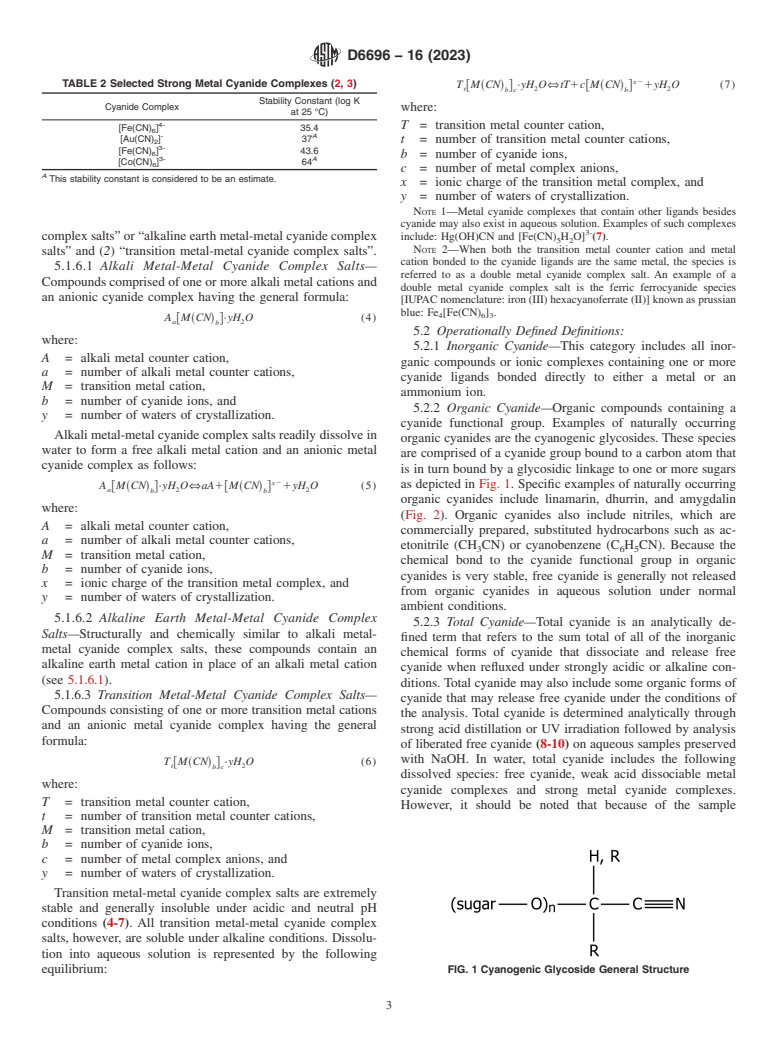 ASTM D6696-16(2023) - Standard Guide for  Understanding Cyanide Species