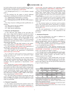 ASTM A1127/A1127M-23 ASTM A1127/A1127M-23 - Standard Specification for Stainless Steel Laser and Laser-Hybrid Welded, Sharp-Cornered Profile (SCP) or Built-Up Rounded Corner Square, Rectangular, and Special Shape Structural Tube - Page 3 preview