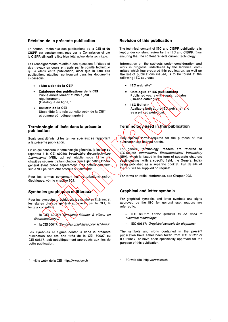 CISPR 19:1983 CISPR 19:1983 - Guidance on the use of the substitution method for measurements of radiation from microwave ovens for frequencies above 1 GHz
Released:1/1/1983
Isbn:2831809215 - Page 2 preview