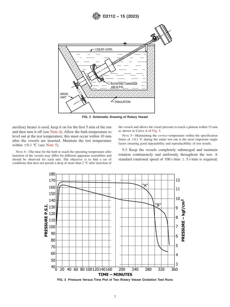 ASTM D2112-15(2023) - Standard Test Method for  Oxidation Stability of Inhibited Mineral Insulating Oil by   Pressure Vessel