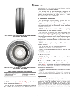 ASTM F3678-23 ASTM F3678-23 - Standard Specification for 245/70R19.5 136/134M Radial Truck Standard Reference Test Tire SW - Page 2 preview