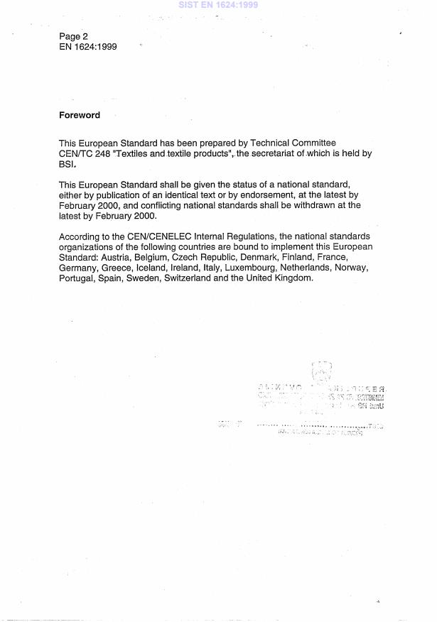 EN 1624:1999 EN 1624:1999 - Page 4 preview