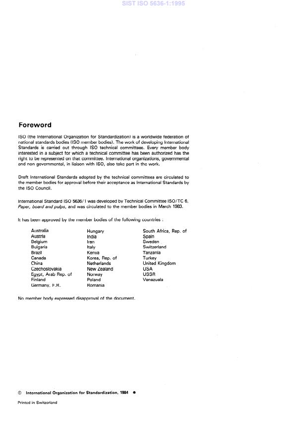 ISO 5636-1:1984 ISO 5636-1:1995 - Page 4 preview
