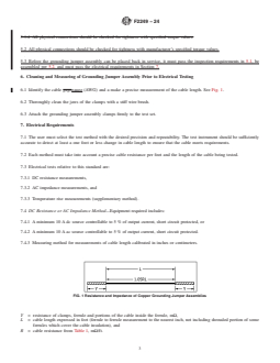 REDLINE ASTM F2249-24 - Standard Specification for  In-Service Test Methods for Temporary Grounding Jumper Assemblies  Used on De-Energized Electric Power Lines and Equipment