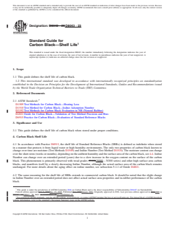 REDLINE ASTM D8043-23 - Standard Guide for Carbon Black—Shelf Life