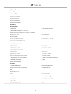 ASTM F3388-23 ASTM F3388-23 - Standard Classification for Space Launch and Reentry Vehicles - Page 4 preview