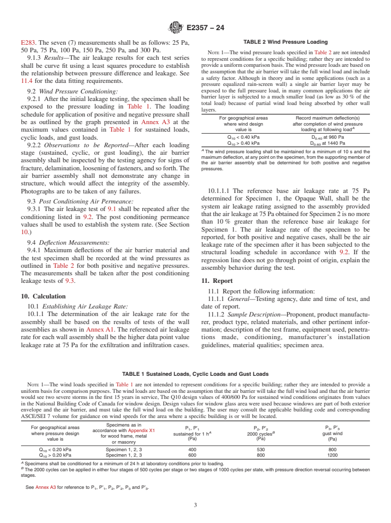 ASTM E2357-24 - Standard Test Method for Determining Air Leakage Rate of Air Barrier Assemblies