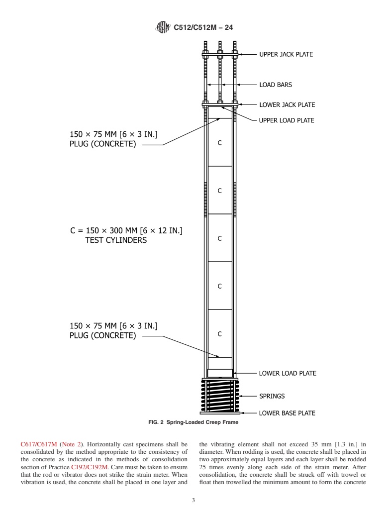 ASTM C512/C512M-24 - Standard Test Method for  Creep of Concrete in Compression