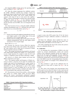 ASTM D8545-23e1 ASTM D8545-23e1 - Standard Test Method for Determination of the Metal Deactivator Additive (MDA) (N,N′-disalicylidene-1,2-propanediamine) Content in Aviation Turbine Fuel by High Performance Liquid Chromatography (HPLC) - Page 4 preview
