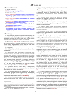 ASTM D6866-24 - Standard Test Methods for Determining the Biobased Content of Solid, Liquid, and Gaseous  Samples Using Radiocarbon Analysis - Page 2 preview