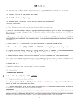 ASTM D1510-24 REDLINE ASTM D1510-24 - Standard Test Method for Carbon Black—Iodine Adsorption Number
