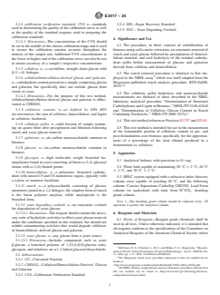 ASTM E3417-24 ASTM E3417-24 - Standard Test Method for Determination of Cellulose/Hemicellulose-Derived Glucan and Galactan Content in Solid Corn Biomass Samples - Page 2 preview