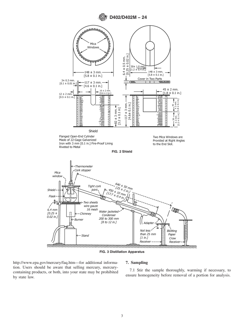 ASTM D402/D402M-24 - Standard Test Method for  Distillation of Cutback Asphalt