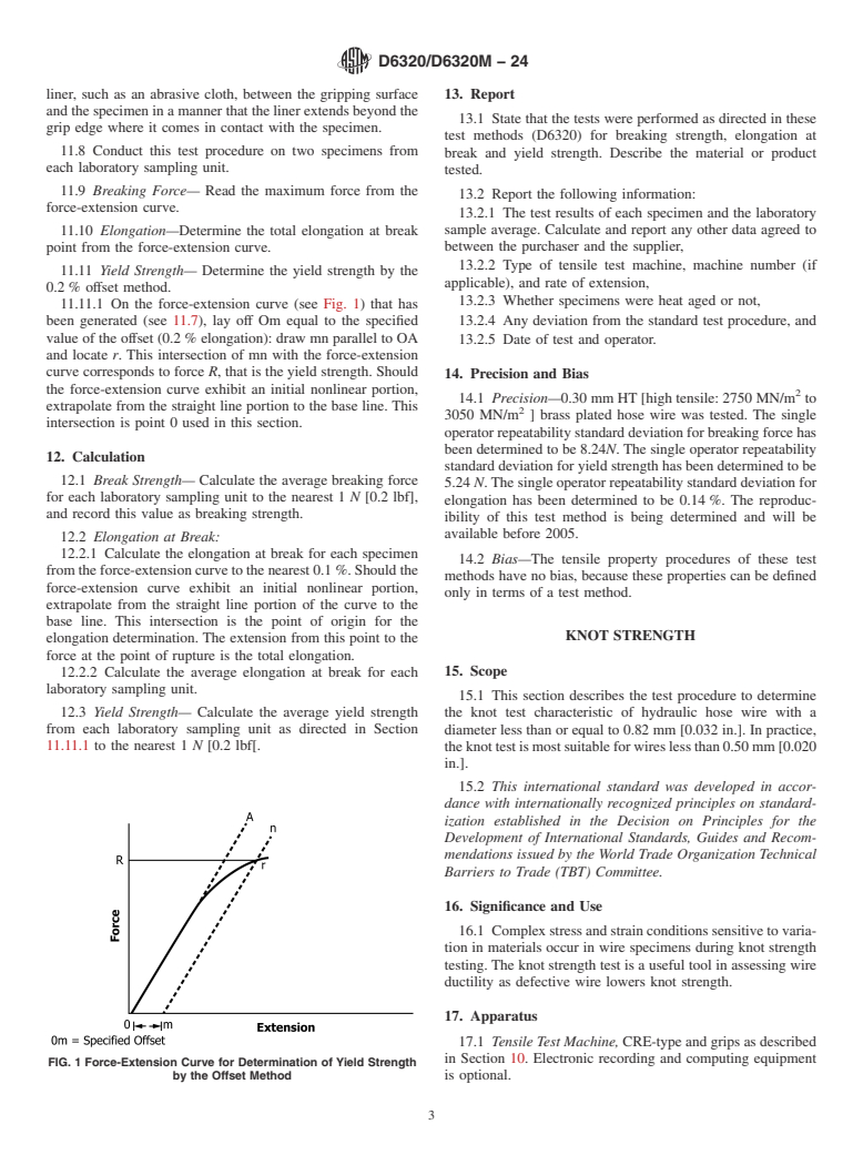 ASTM D6320/D6320M-24 - Standard Test Methods for  Single Filament Hose Reinforcing Wire Made from Steel