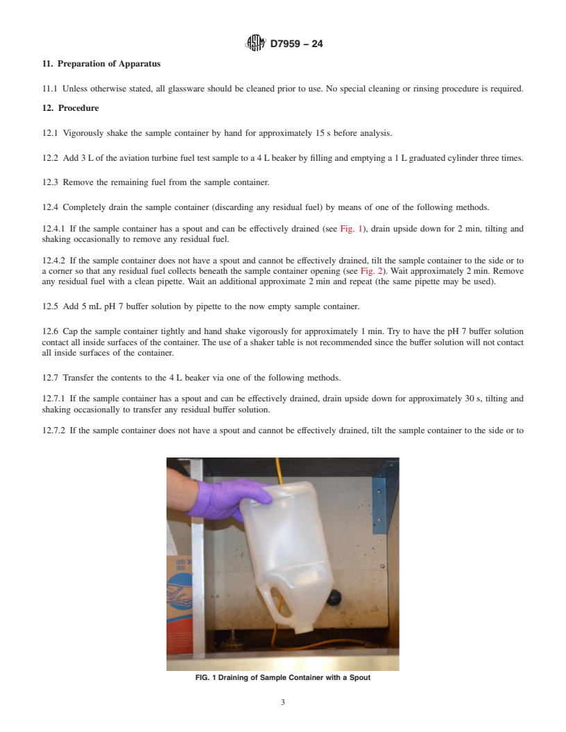REDLINE ASTM D7959-24 - Standard Test Method for Chloride Content Determination of Aviation Turbine Fuels using  Chloride Test Strip