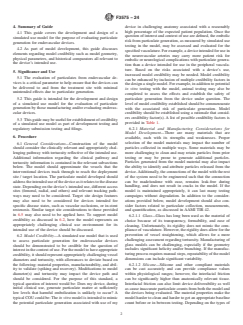 ASTM F3575-24 ASTM F3575-24 - Standard Guide for Model Development for Particulate Generation Testing of Endovascular Devices - Page 2 preview