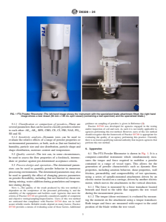ASTM D8328-24 ASTM D8328-24 - Standard Test Method for Dynamic Testing of Powders Using the Freeman Technology FT4 Powder Rheometer - Page 3 preview