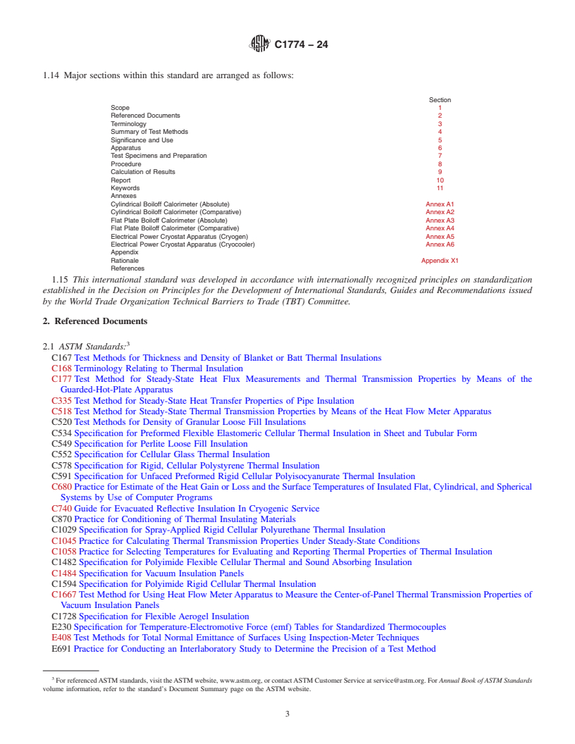 REDLINE ASTM C1774-24 - Standard Guide for Thermal Performance Testing of Cryogenic Insulation Systems