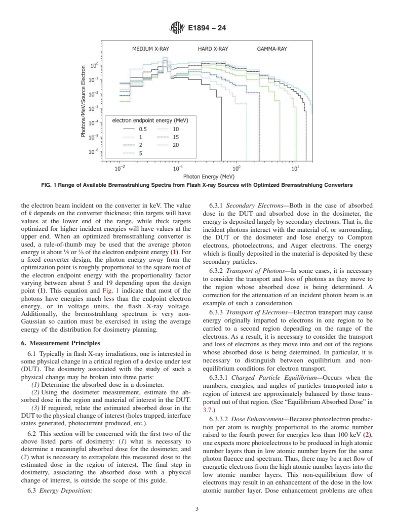 ASTM E1894-24 - Standard Guide for  Selecting Dosimetry Systems for Application in Pulsed X-Ray  Sources