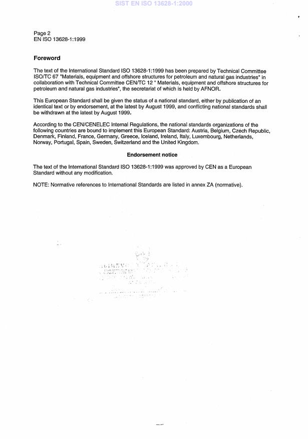 EN ISO 13628-1:1999 EN ISO 13628-1:2000 - Page 4 preview