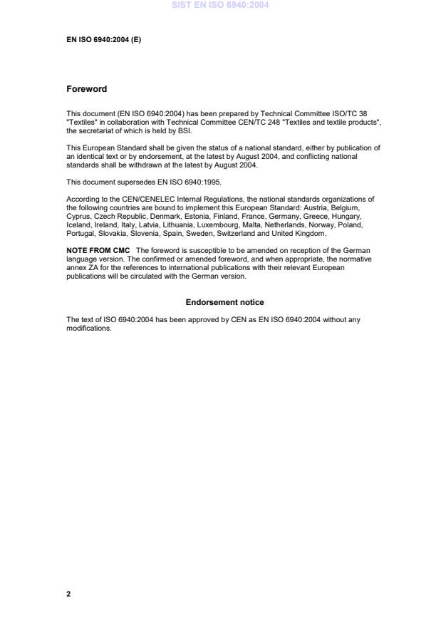EN ISO 6940:2004 EN ISO 6940:2004 - Page 4 preview