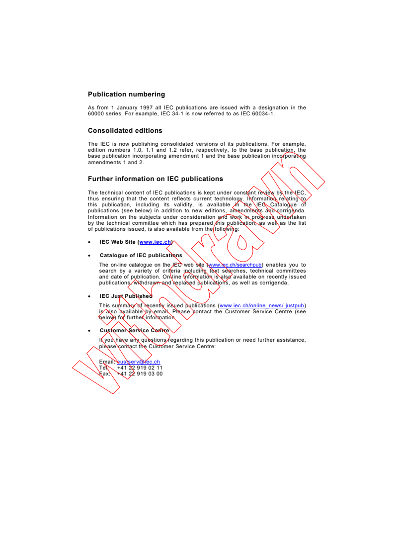 IEC 60384-23:2005 IEC 60384-23:2005 - Fixed capacitors for use in electronic equipment - Part 23: Sectional specification - Fixed surface mount metallized polyethylene naphthalate film dielectric DC capacitors
Released:2/10/2005
Isbn:2831878543 - Page 2 preview
