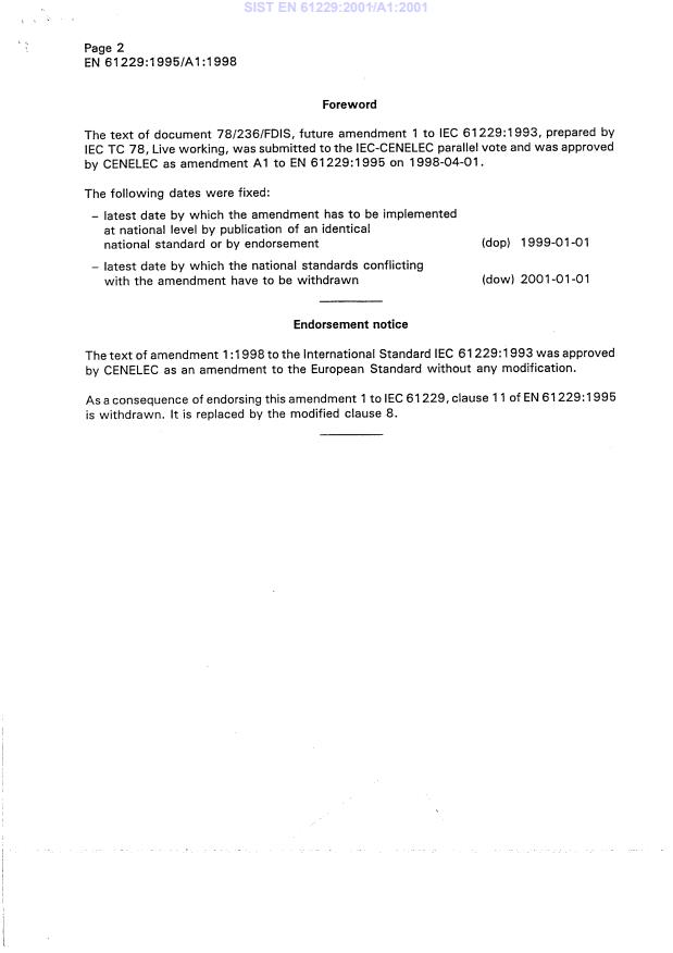 EN 61229:1995/A1:1998 EN 61229:2001/A1:2001 - Page 4 preview
