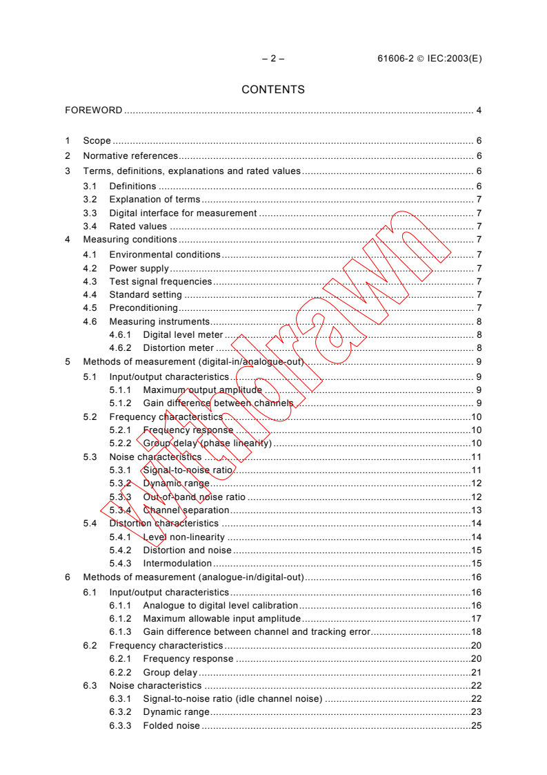 IEC 61606-2:2003 IEC 61606-2:2003 - Audio and audiovisual equipment - Digital audio parts - Basic measurement methods of audio characteristics - Part 2: Consumer use
Released:10/10/2003
Isbn:2831872154 - Page 4 preview