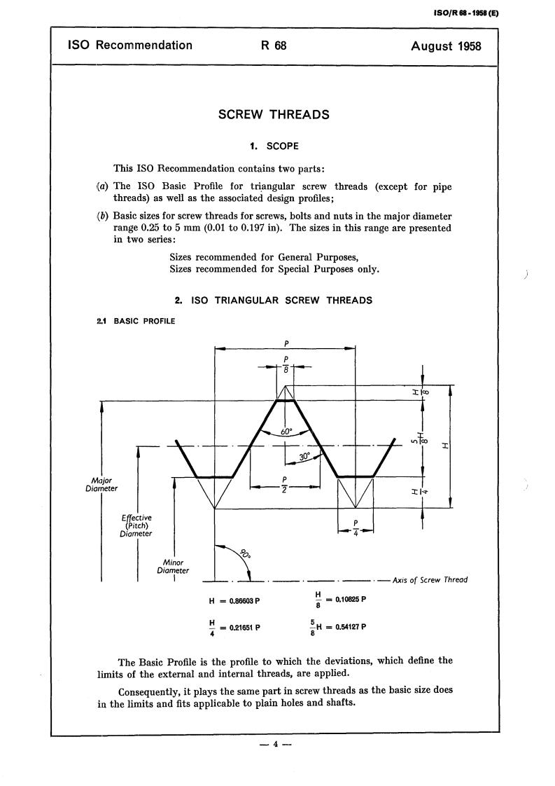 ISO/R 68:1958 ISO/R 68:1958 - Title missing - Legacy paper document
Released:1/1/1958 - Page 4 preview