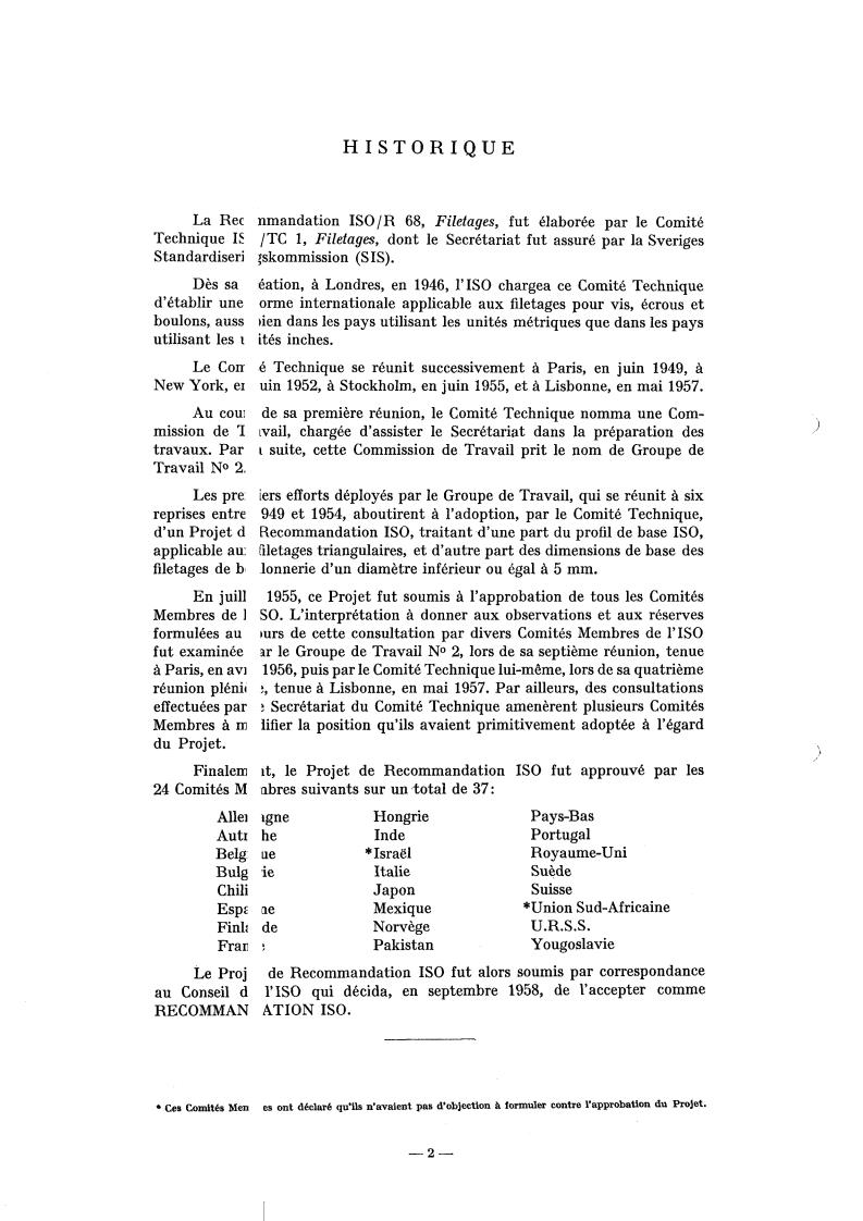 ISO/R 68:1958 ISO/R 68:1958 - Title missing - Legacy paper document
Released:1/1/1958 - Page 2 preview