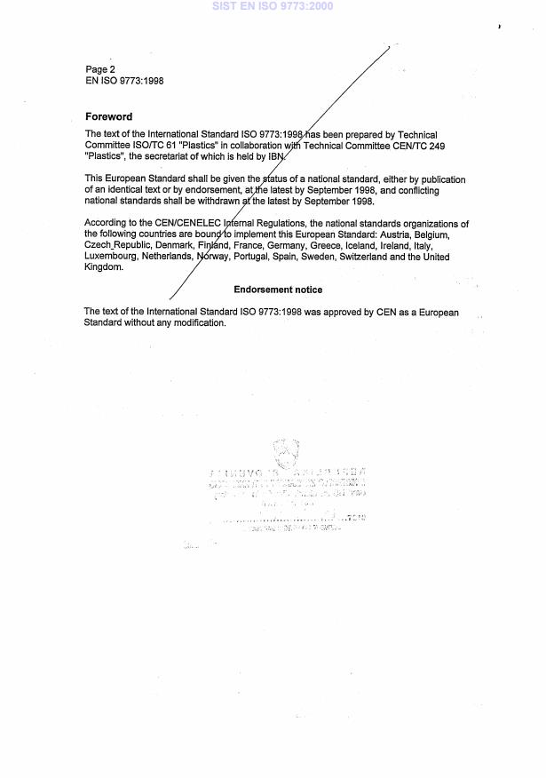 EN ISO 9773:1998 EN ISO 9773:2000 - Page 4 preview