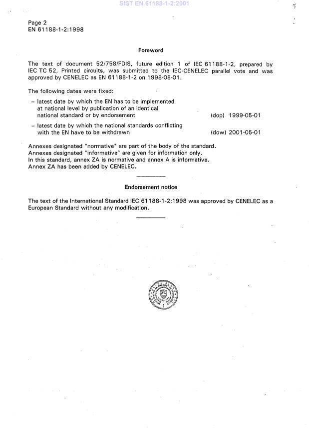 EN 61188-1-2:1998 EN 61188-1-2:2001 - Page 4 preview