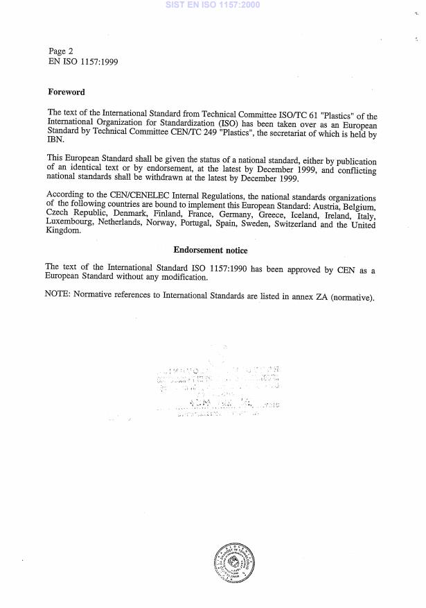 EN ISO 1157:1999 EN ISO 1157:2000 - Page 4 preview