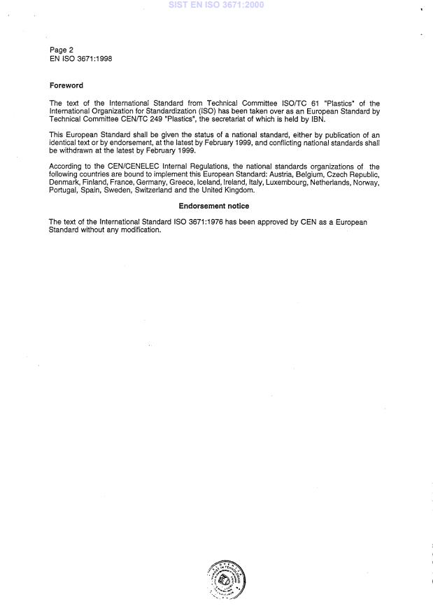 EN ISO 3671:1998 EN ISO 3671:2000 - Page 4 preview