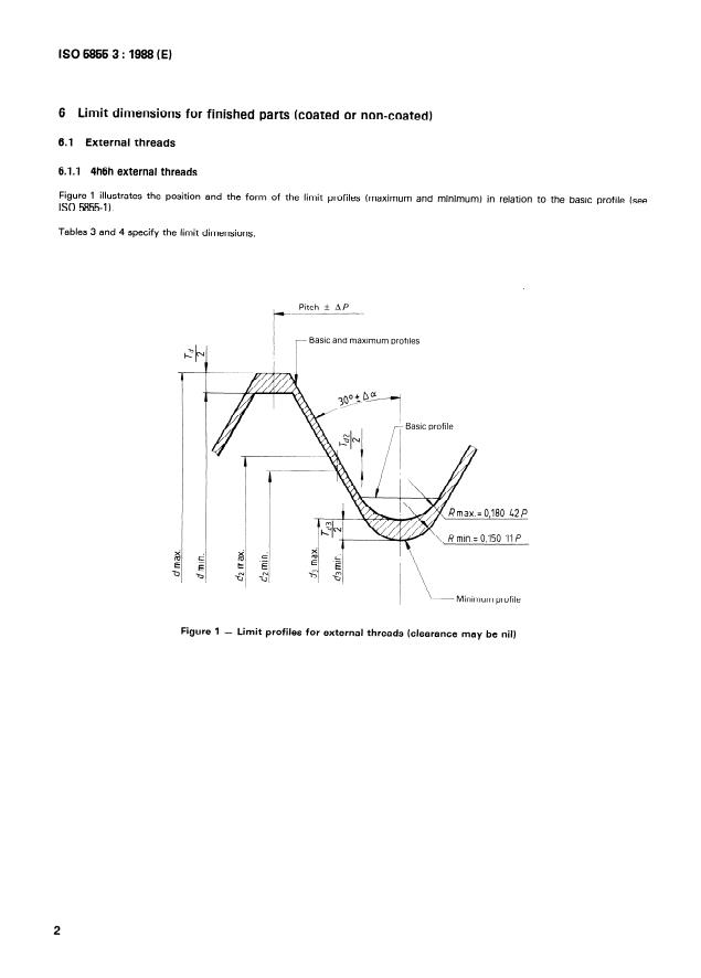 ISO 5855-3:1988 ISO 5855-3:1988 - Aerospace -- MJ threads - Page 4 preview