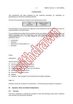 IEC 60684-2:1997/AMD2:2005 - Amendment 2 - Flexible insulating sleeving - Part 2: Methods of test
Released:11/21/2005
Isbn:2831883032 - Page 2 preview