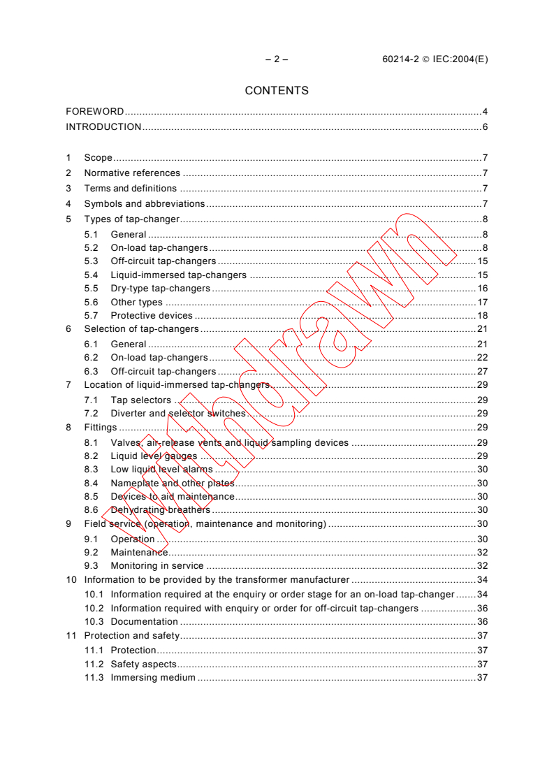 IEC 60214-2:2004 IEC 60214-2:2004 - Tap-changers - Part 2: Application guide
Released:10/14/2004
Isbn:2831876974 - Page 4 preview