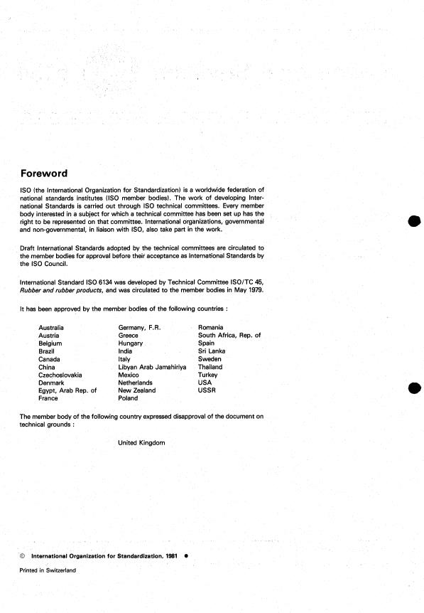 ISO 6134:1981 ISO 6134:1981 - Rubber hoses for steam -- Specification - Page 2 preview