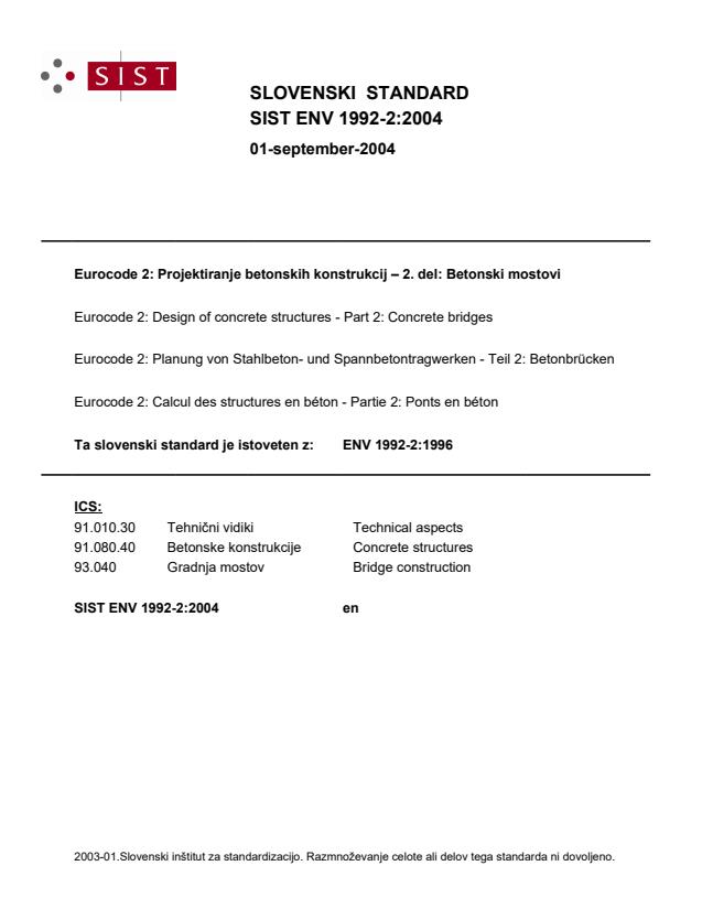 ENV 1992-2:2004