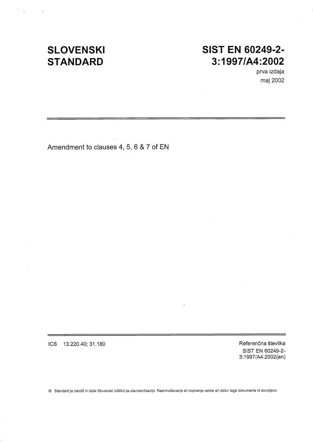EN 60249-2-3:1997/A4:2002