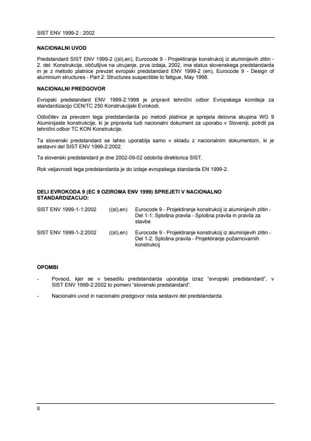 ENV 1999-2:1998 ENV 1999-2:2002 - Page 2 preview