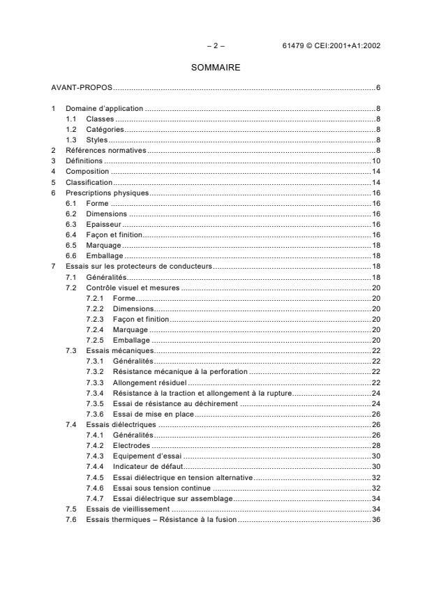 IEC 61479:2001+AMD1:2002 CSV IEC 61479:2001+AMD1:2002 CSV - Live working - Flexible conductor covers (line hoses) of insulating material - Page 4 preview