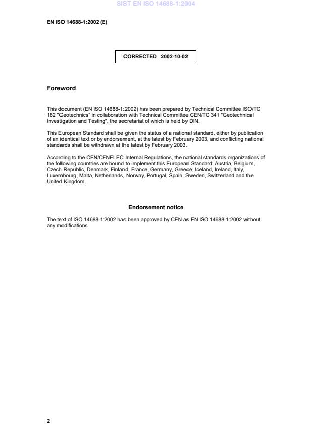 EN ISO 14688-1:2002 EN ISO 14688-1:2004 - Page 4 preview