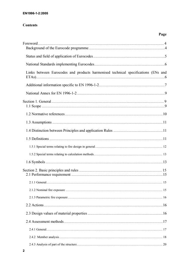 EN 1996-1-2:2005 EN 1996-1-2:2005 - Page 4 preview