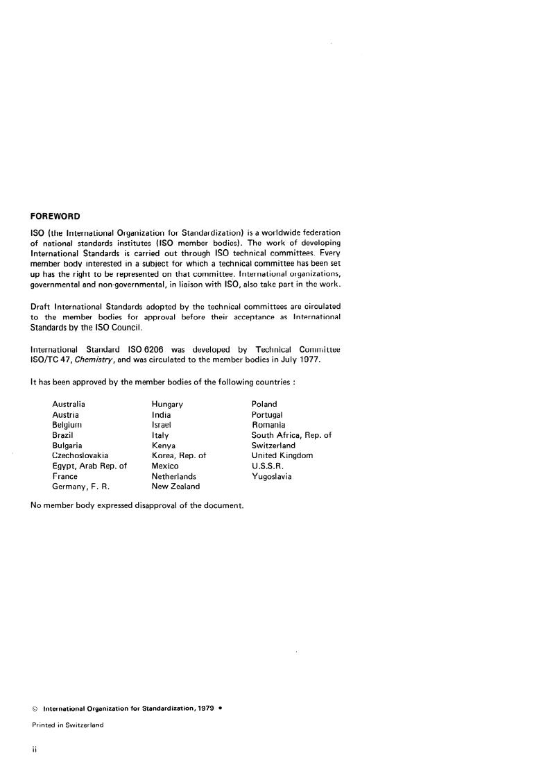 ISO 6206:1979 ISO 6206:1979 - Page 2 preview