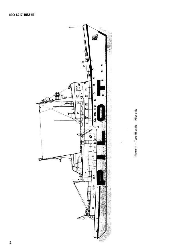 ISO 6217:1982 ISO 6217:1982 - Shipbuilding -- Inland navigation -- Pilot craft -- Identification painting and inscriptions - Page 4 preview
