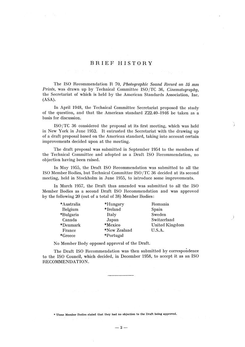 ISO/R 70:1958 ISO/R 70:1958 - Title missing - Legacy paper document
Released:1/1/1958 - Page 2 preview