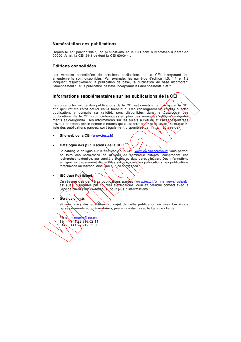 IEC 60567:2005 IEC 60567:2005 - Matériels électriques immergés - Echantillonnage de gaz et d'huile pour analyse des gaz libres et dissous - Lignes directrices
Released:6/28/2005 - Page 2 preview