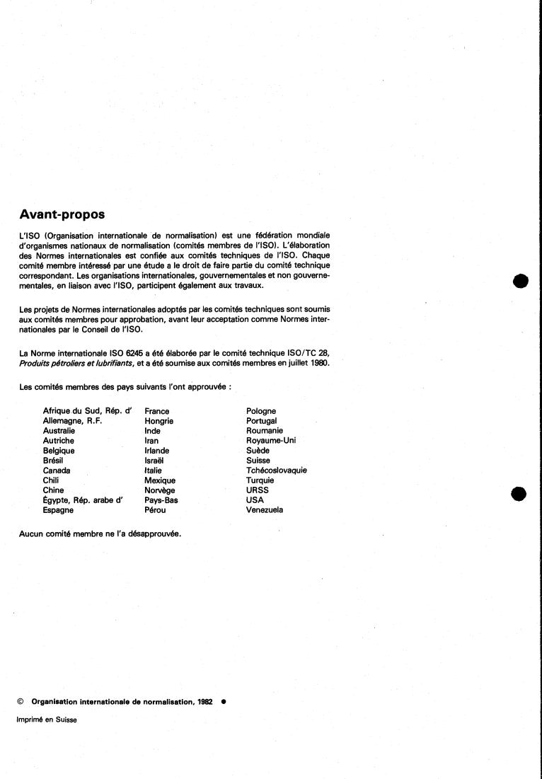 ISO 6245:1982 ISO 6245:1982 - Petroleum products — Determination of ash
Released:11/1/1982 - Page 2 preview