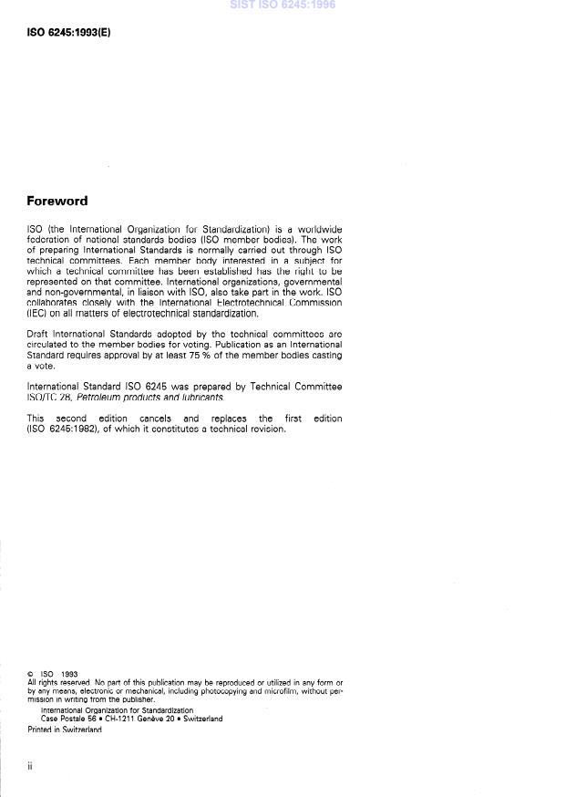 ISO 6245:1993 ISO 6245:1996 - Page 4 preview